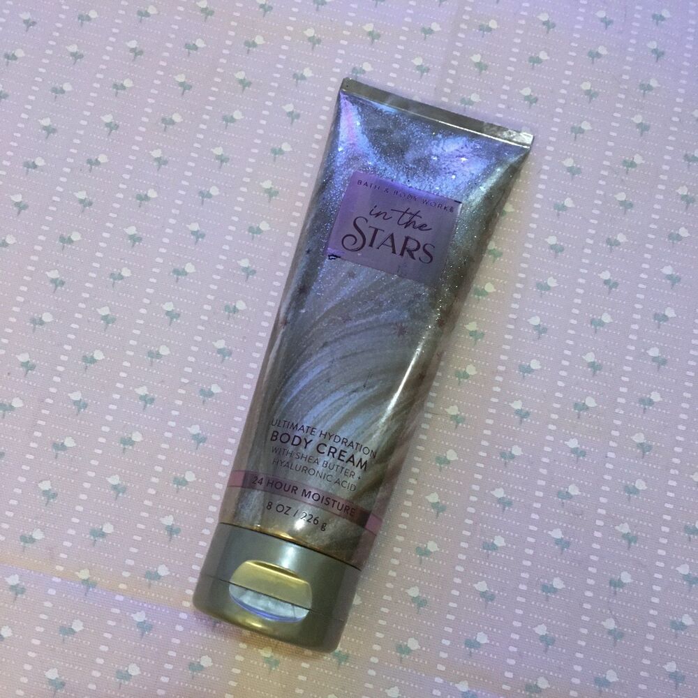 Bath & body works 8 oz In The Stars Hydrating body cream Shea butter new